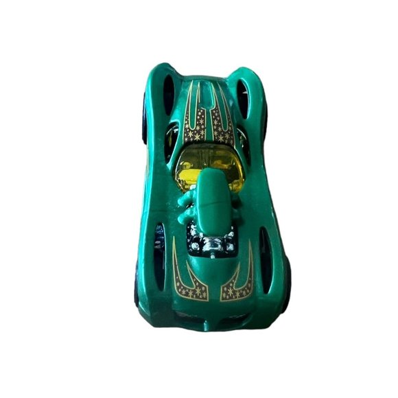 2003-13 Hot Wheels BDY13 Green / Gold Diecast. 1:64 Malaysia. - Picture 3 of 8